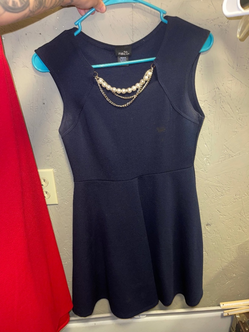 Navy Blue Dress